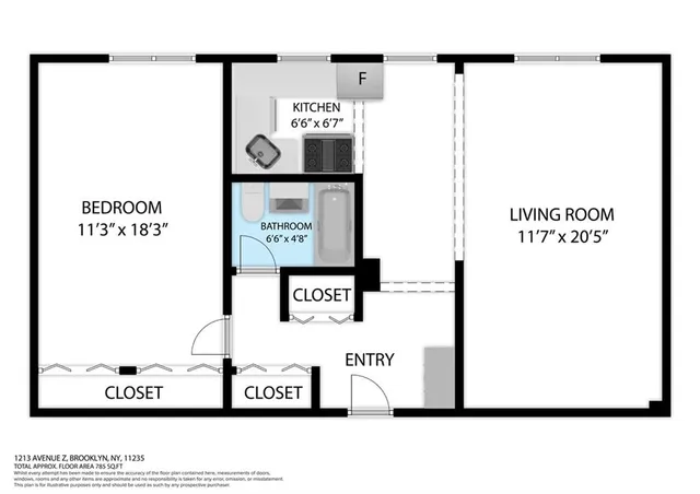 $349,000 | 1213 Avenue Z, Unit D24 | Sheepshead Bay