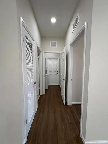 a view of room with walk in closet