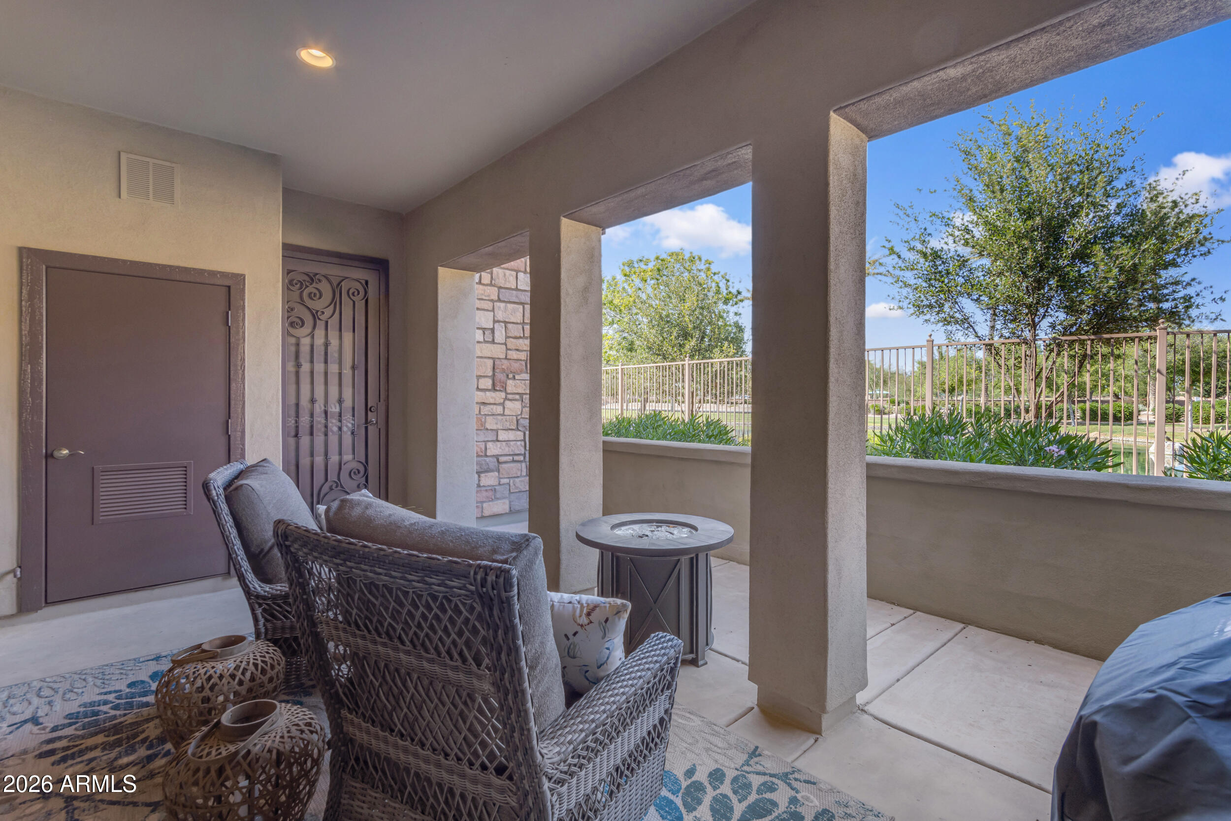 4777 South Fulton Ranch Boulevard, Unit 1131 Chandler, AZ 85248 - Photo 26 of 73 Relaxing Patio