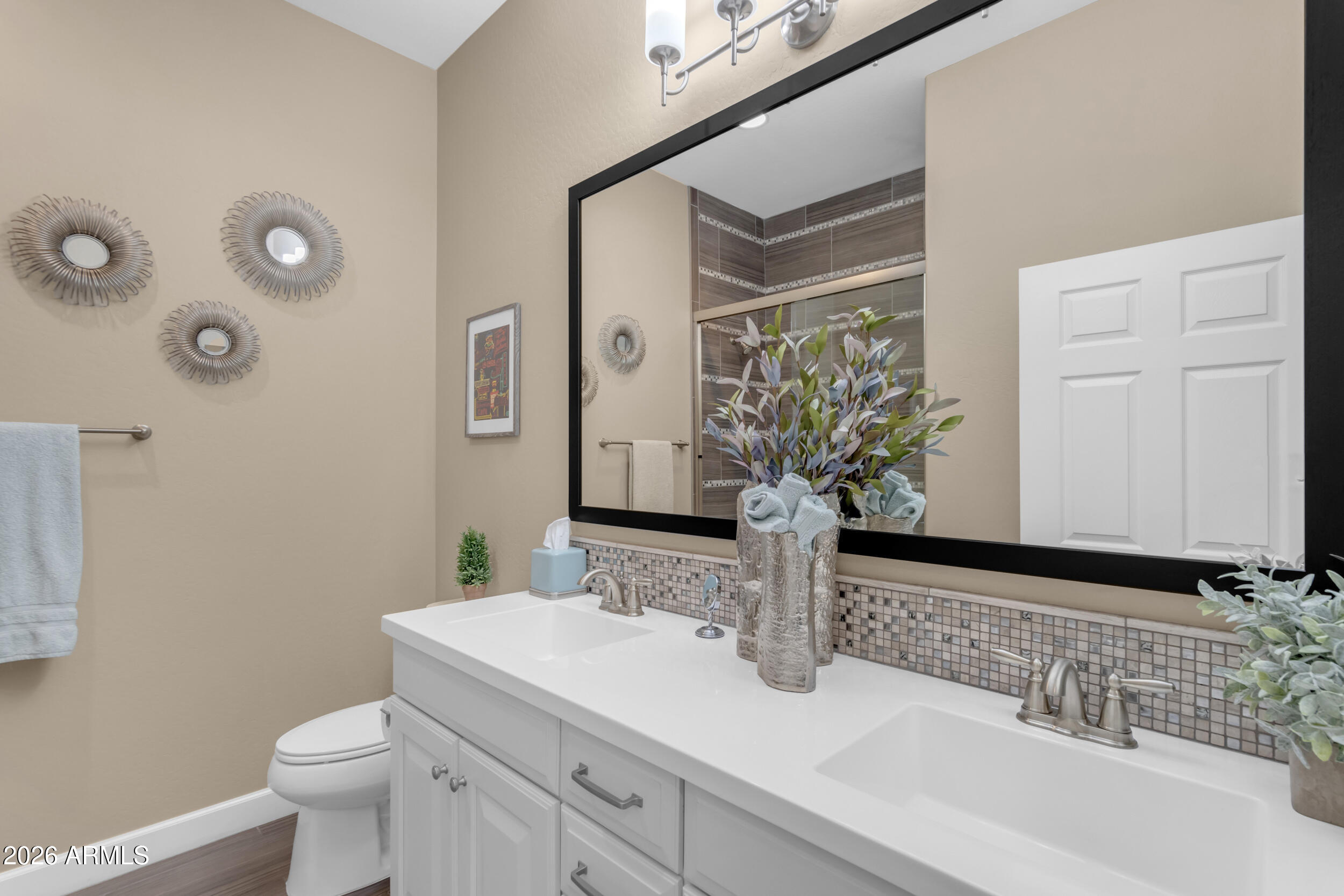 4777 South Fulton Ranch Boulevard, Unit 1131 Chandler, AZ 85248 - Photo 44 of 73 Dual Sink Guest Bathroom