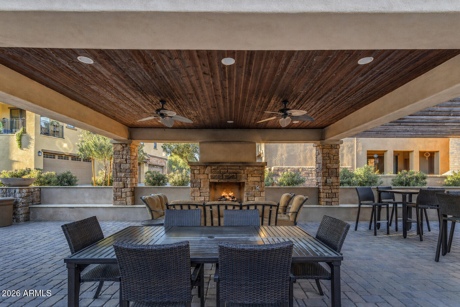 4777 South Fulton Ranch Boulevard, Unit 1131 Chandler, AZ 85248 - Photo 60 of 73 Lounge Fireplace Area
