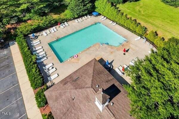 5112 Solemn Grove Road Garner, NC 27529 - Photo 56 of 56 an aerial view of a house