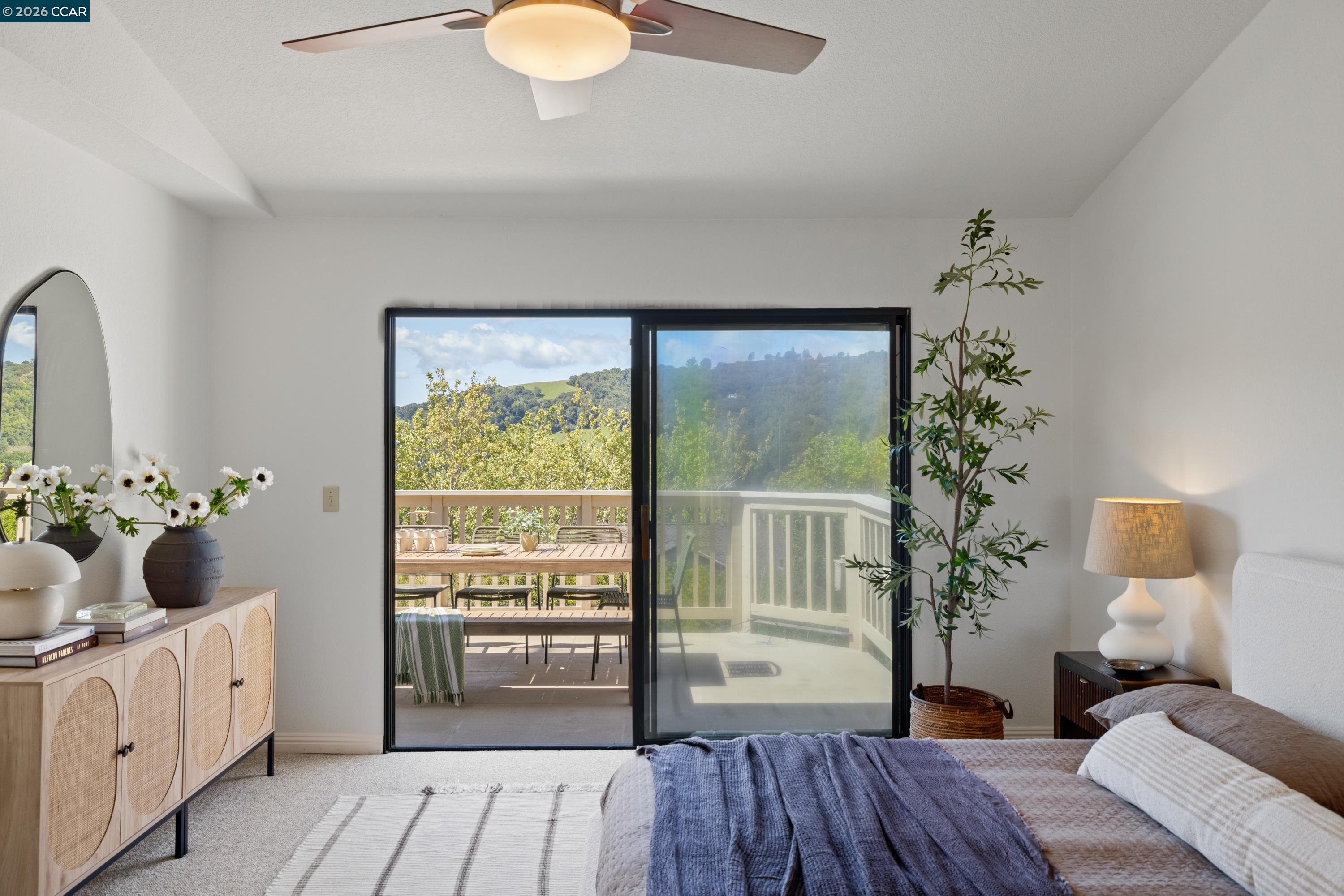 467 Beacon Ridge Lane Walnut Creek, CA 94597 - Photo 21 of 48 a bedroom with a bed and a window