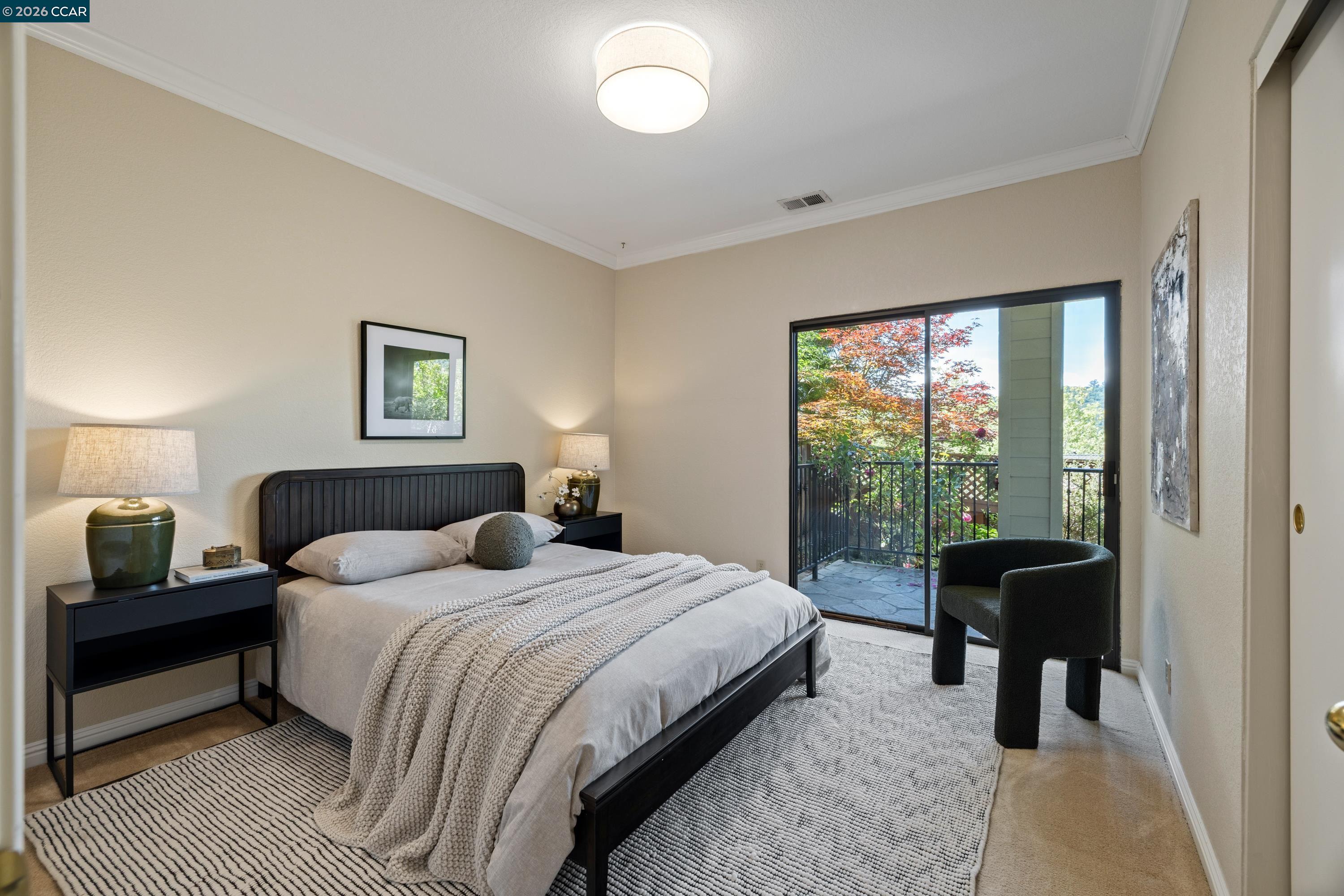 467 Beacon Ridge Lane Walnut Creek, CA 94597 - Photo 27 of 48 a bedroom with a bed and a window