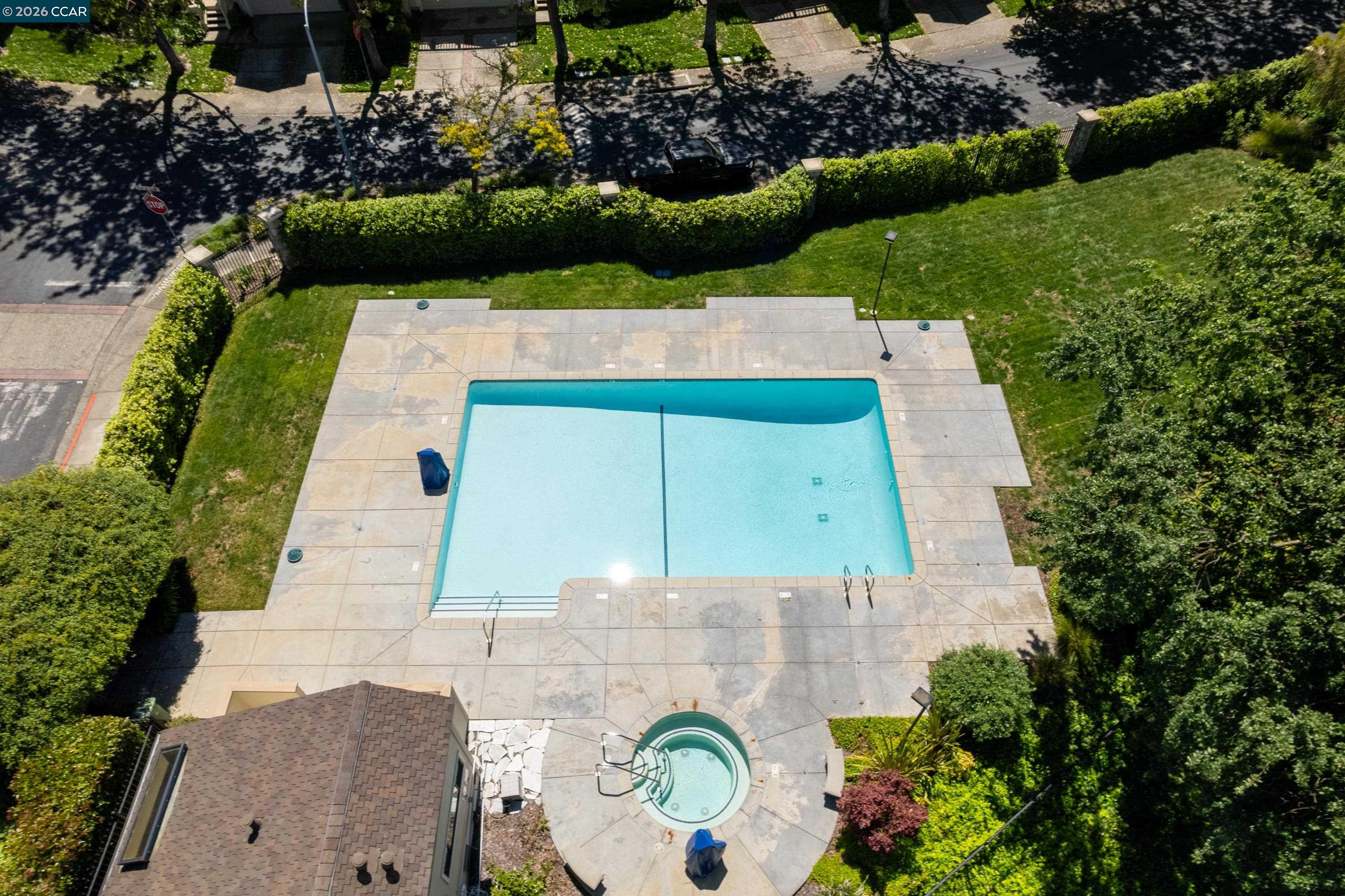 467 Beacon Ridge Lane Walnut Creek, CA 94597 - Photo 47 of 48 an aerial view of a house