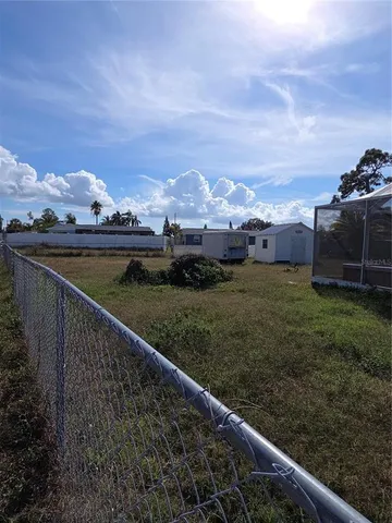 a view of a terrace with open space