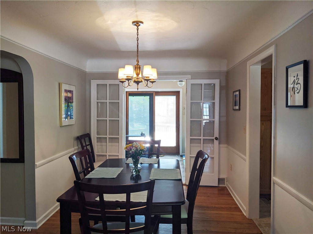 21359 Eaton Road Cleveland, OH 44126 - Photo 4 of 20 Dining Room Opens to Living Room and Den