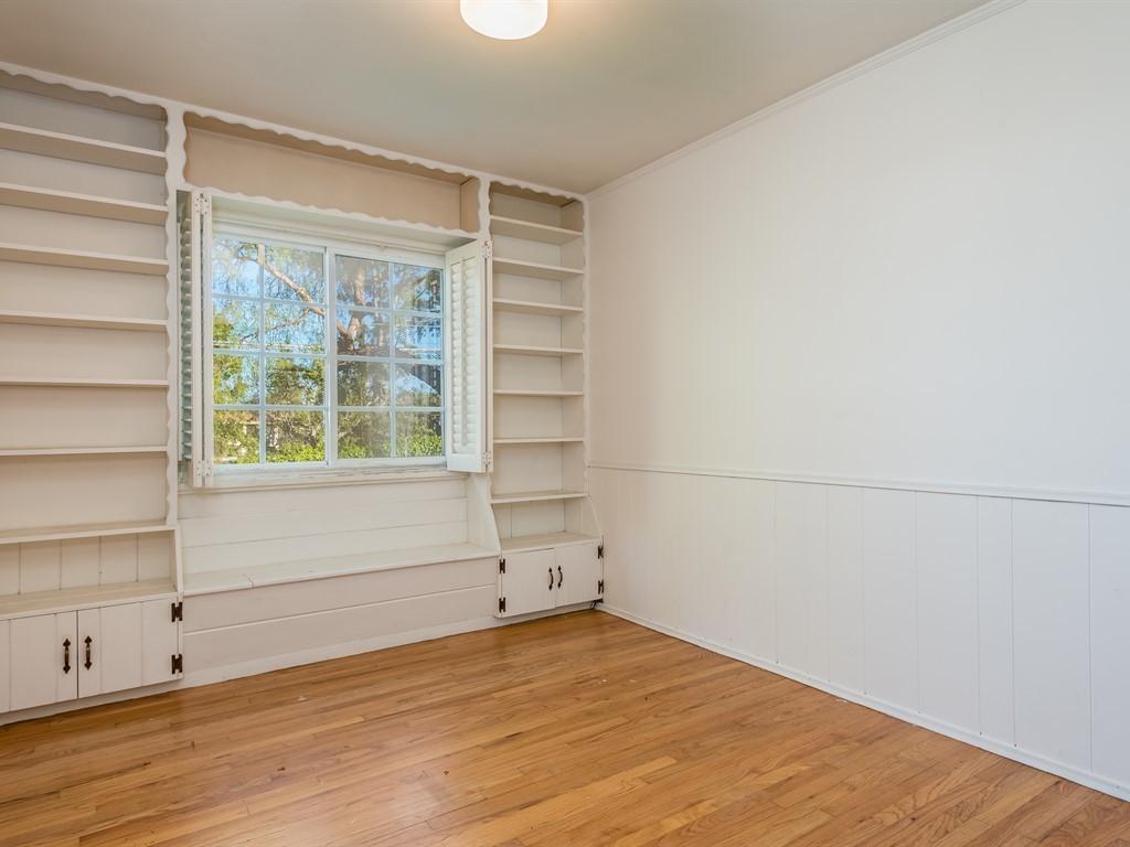 814 Weldon Road Santa Barbara, CA 93109 - Photo 9 of 19 First Bedroom w/ Built-ins
