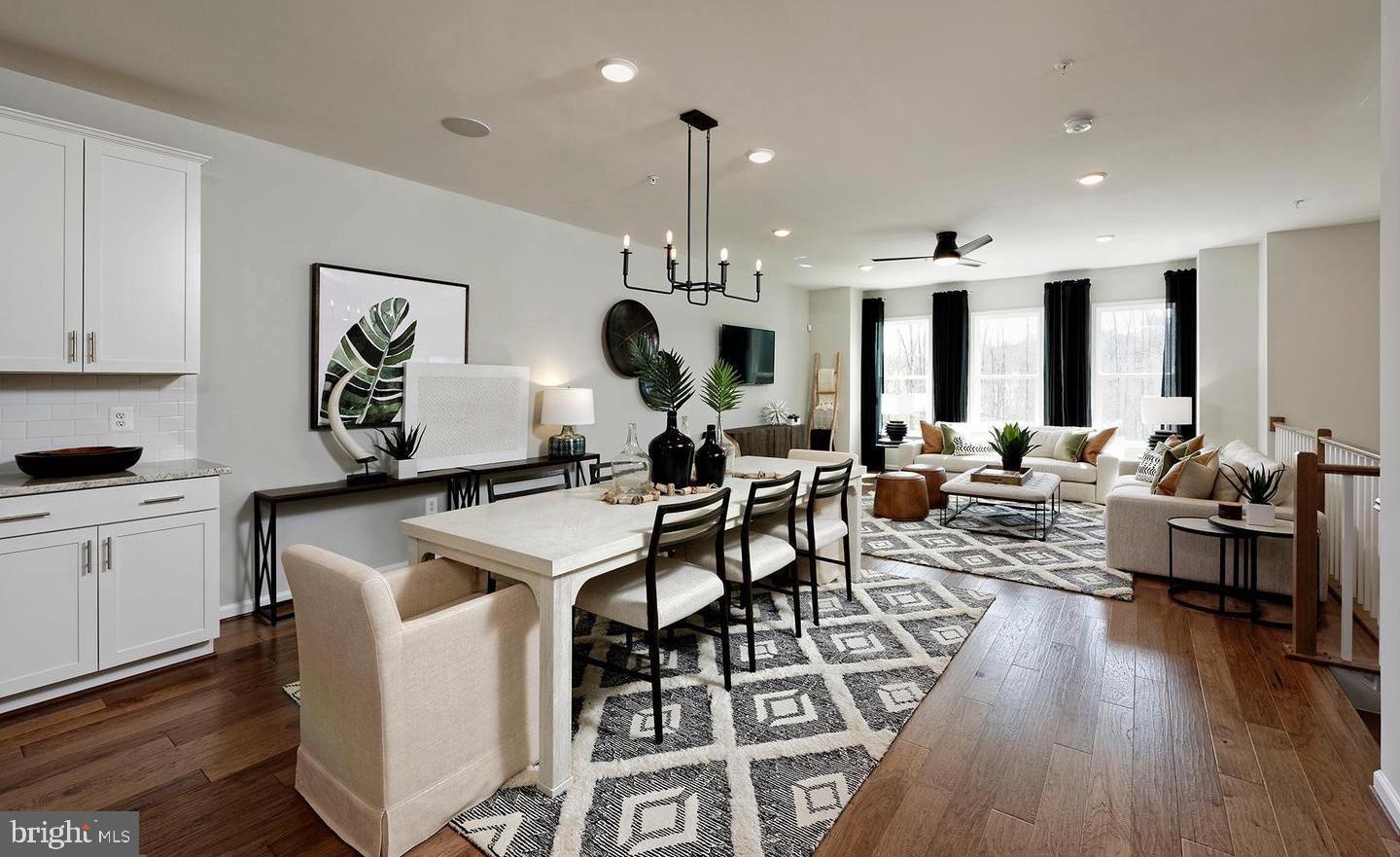 3466 Watershed Boulevard Laurel, MD 20724 - Photo 6 of 18 a view of a a dining room with furniture window and wooden floor