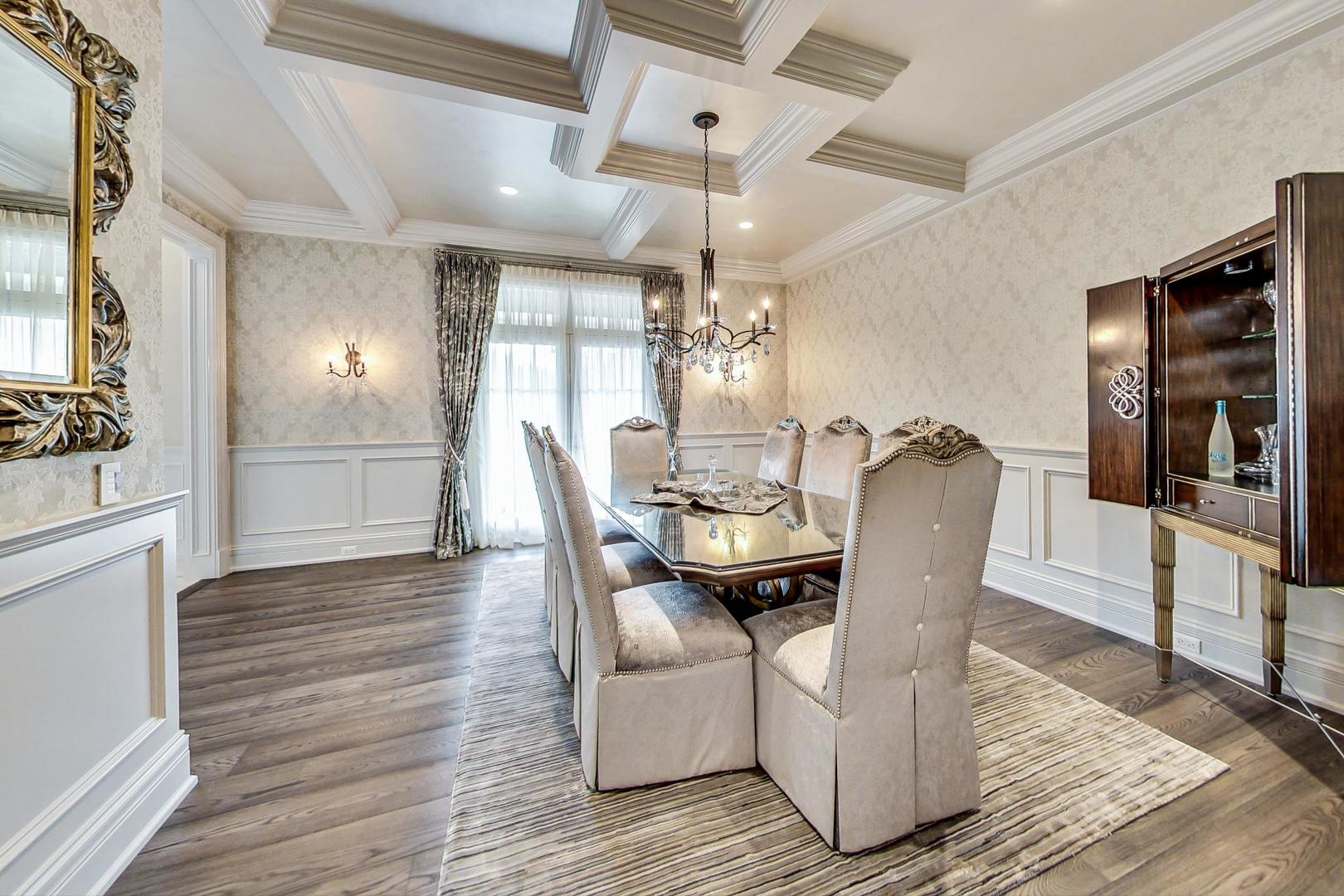 6679 Lee Court Burr Ridge, IL 60527 - Photo 11 of 98 a view of a dining room with furniture and wooden floor