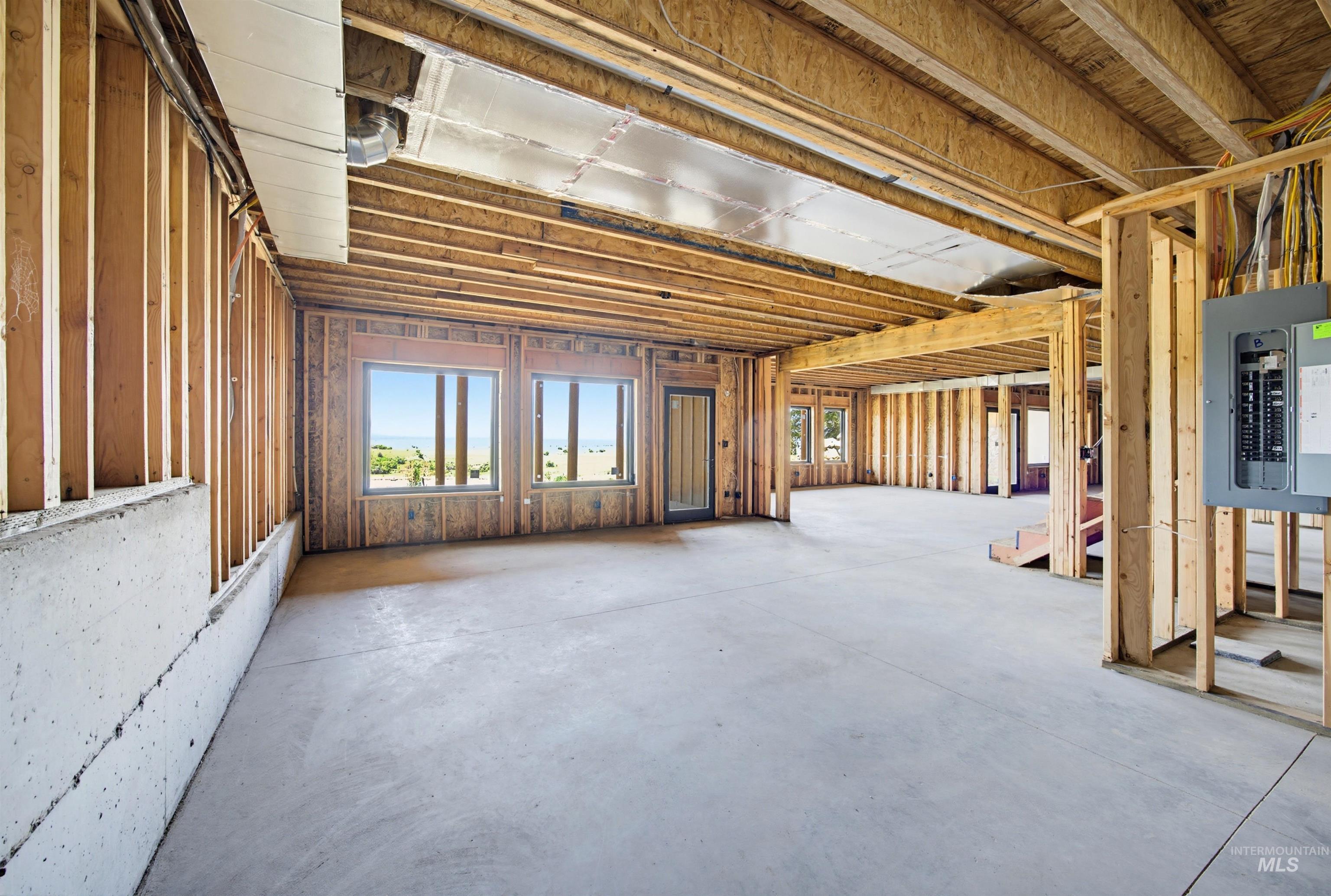3322 Big Creek Road New Meadows, ID 83654 - Photo 28 of 50 Framed interior space featuring multiple windows showcasing distant scenery