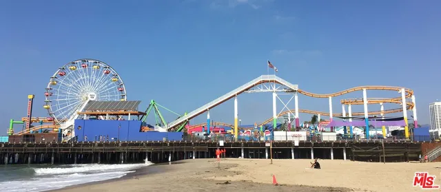 a front view of a building with street