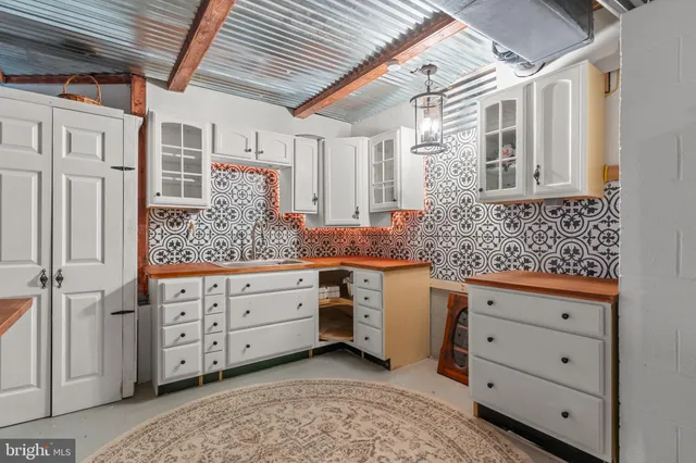 a view of a storage room with a lot of stuff