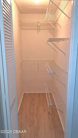 a small space with a window