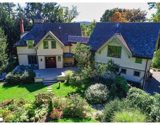 204 Nashawtuc Road Concord, MA 01742 - Photo 30 of 30 a view of house with garden and tall trees