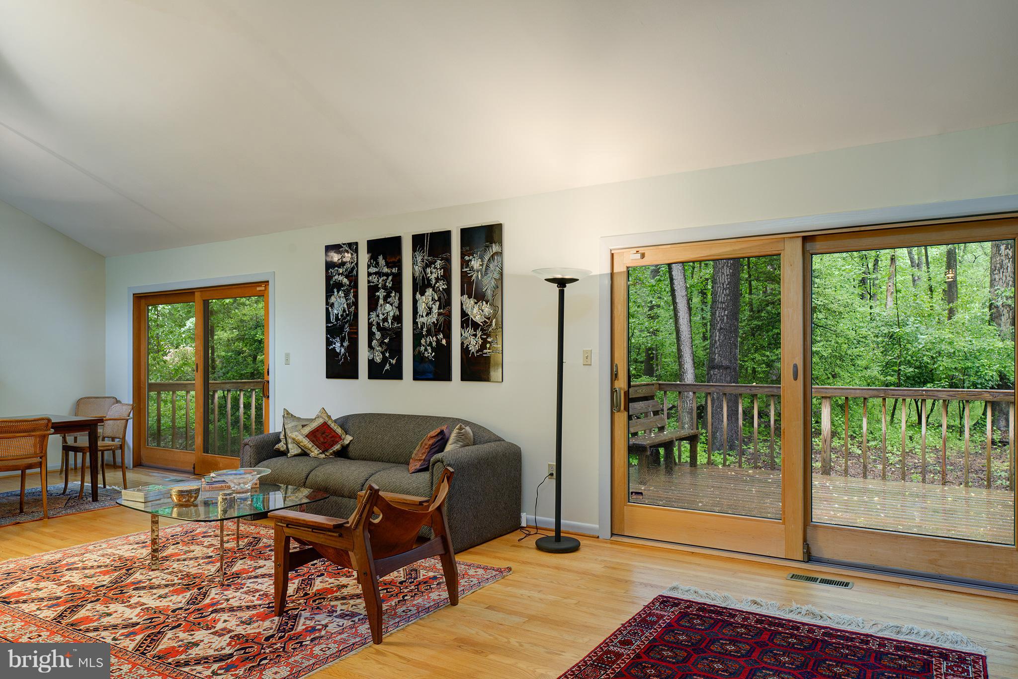 12010 Aintree Lane Reston, VA 20191 - Photo 2 of 28 Gorgeous wooded view from the living room!