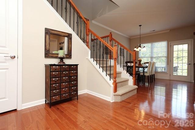 1098 Drayton Court Fort Mill, SC 29708 - Photo 4 of 16 a view of front door with entryway and wooden floor