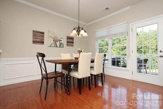 1098 Drayton Court Fort Mill, SC 29708 - Photo 5 of 16 a dining room with furniture window and wooden floor