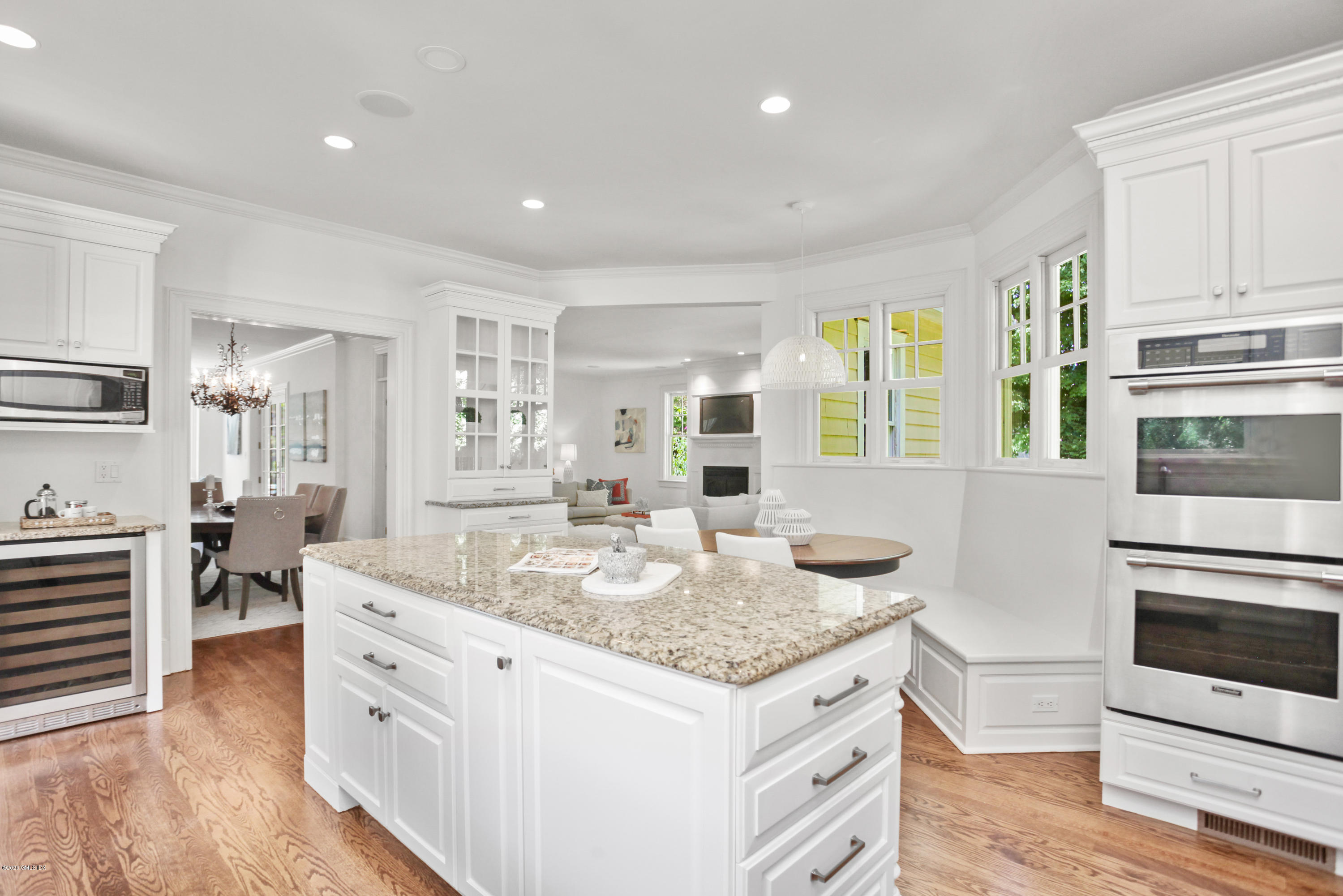29 Weston Hill Road Riverside, CT 06878 - Photo 14 of 39 a kitchen with stainless steel appliances granite countertop a stove and a sink