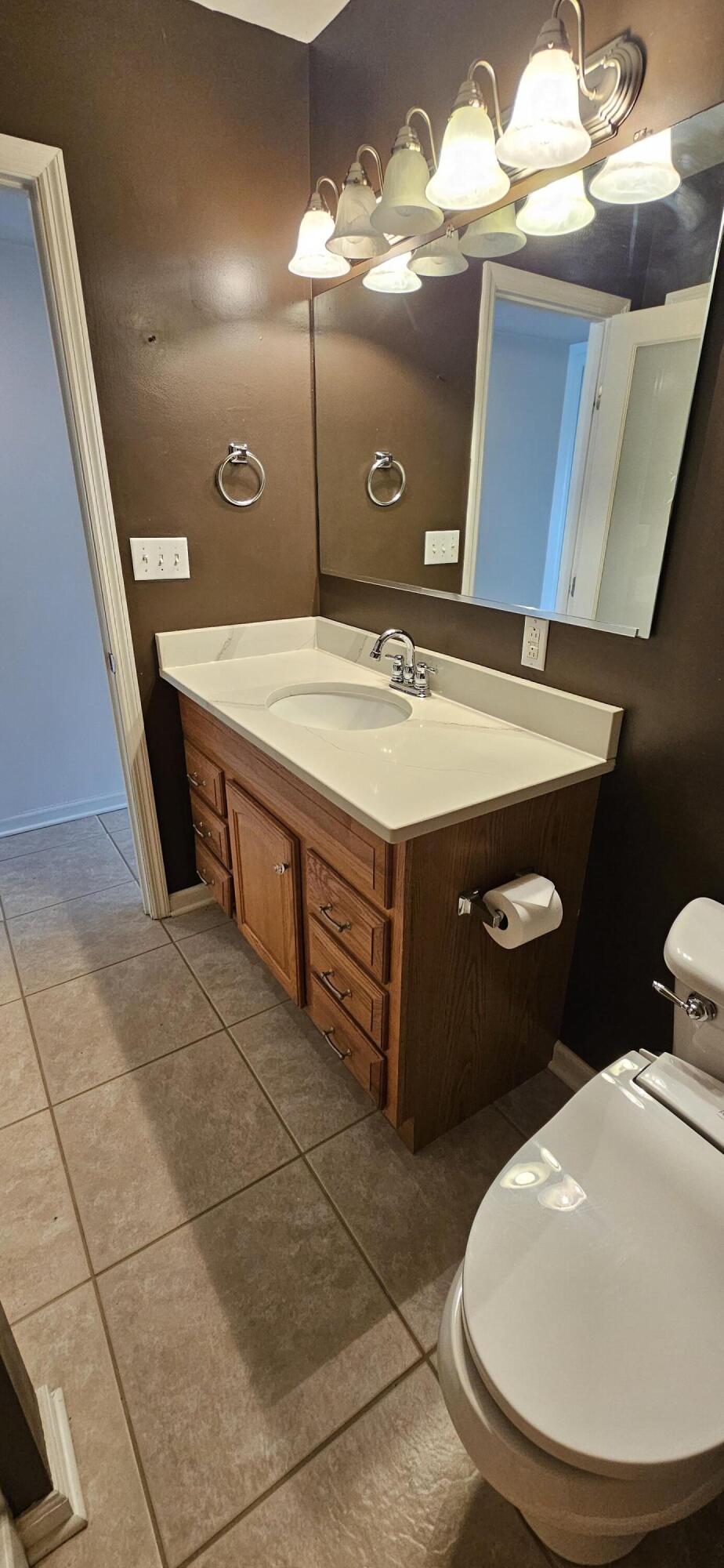 67 Overlook Road Hardy, VA 24101 - Photo 87 of 119 a bathroom with a sink and a mirror