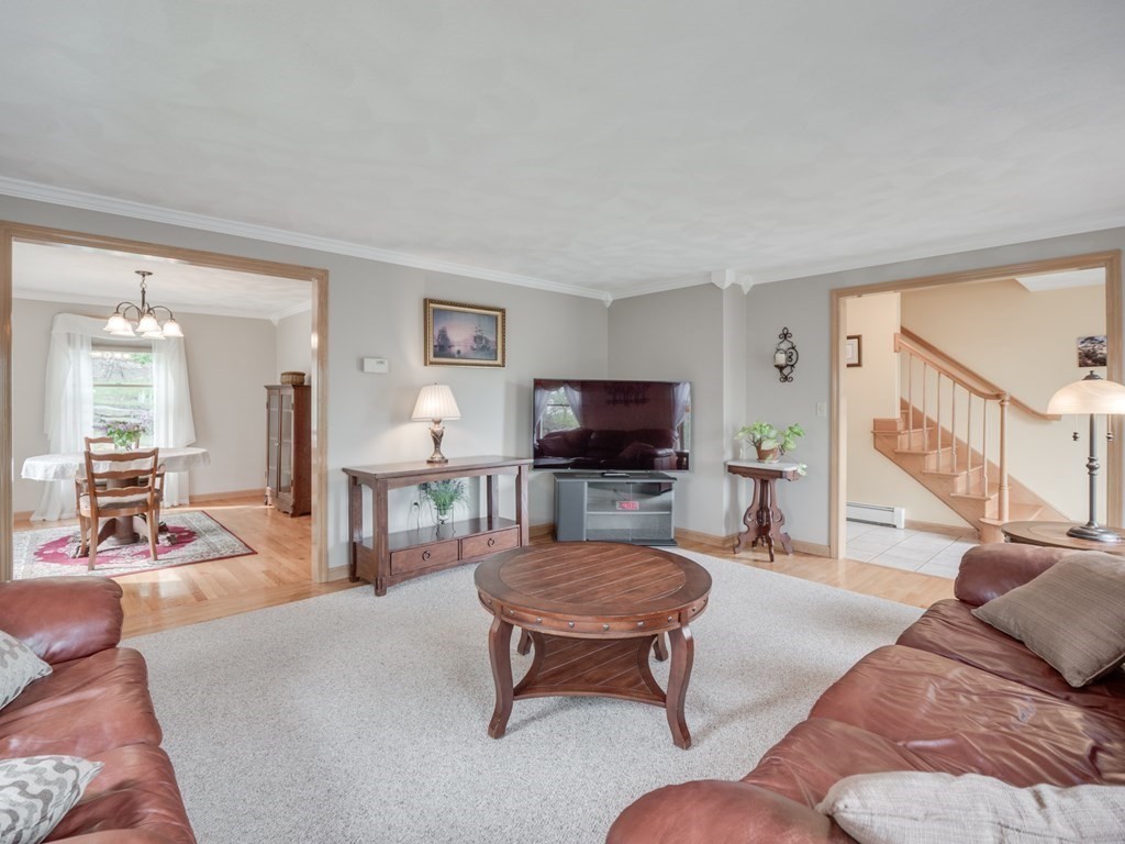 21 Scenic View Drive Pelham, NH 03076 - Photo 11 of 42 a living room with furniture and a flat screen tv