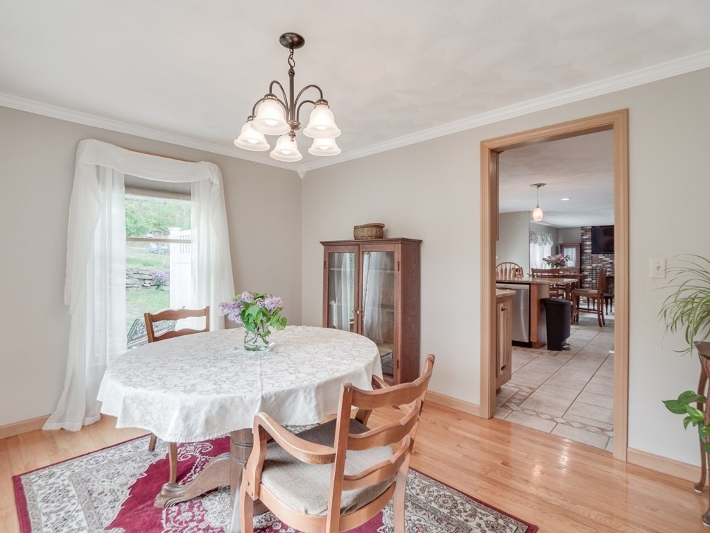 21 Scenic View Drive Pelham, NH 03076 - Photo 13 of 42 a view of a dining room with furniture and wooden floor