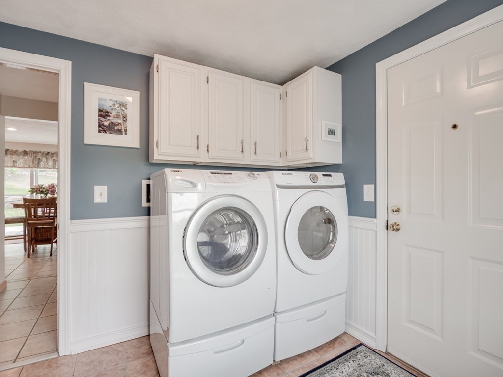 21 Scenic View Drive Pelham, NH 03076 - Photo 29 of 42 a utility room with dryer and washer
