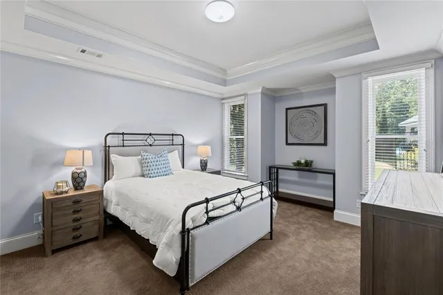 a view of swimming pool with chairs