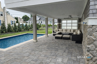 2 Old South Cove Road Old Saybrook, CT 06475 - Photo 35 of 40 AI Generated Photo - Pool is for depictional purposes only and is not included in the sale of the home. Please speak to Listing Agent for details.