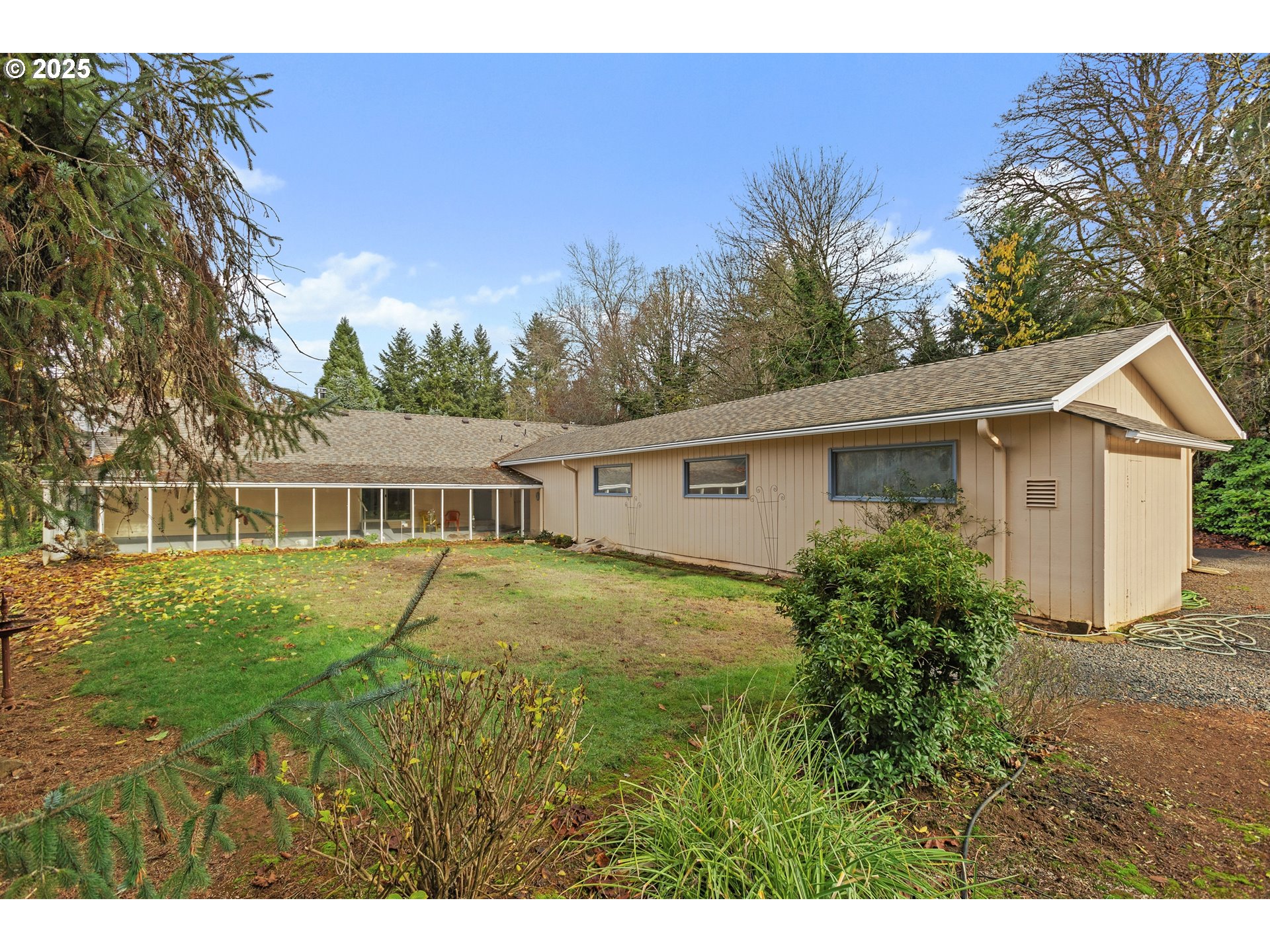 1782 Cole Road South Salem, OR 97306 - Photo 29 of 43 a view of a yard in front of a house with a large tree