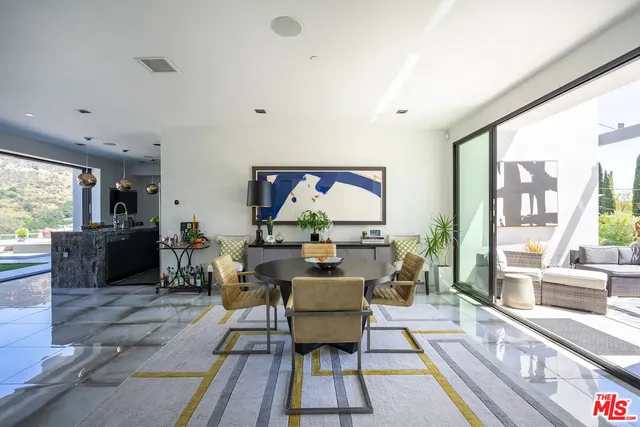 a view of outdoor space yard deck patio and outdoor seating