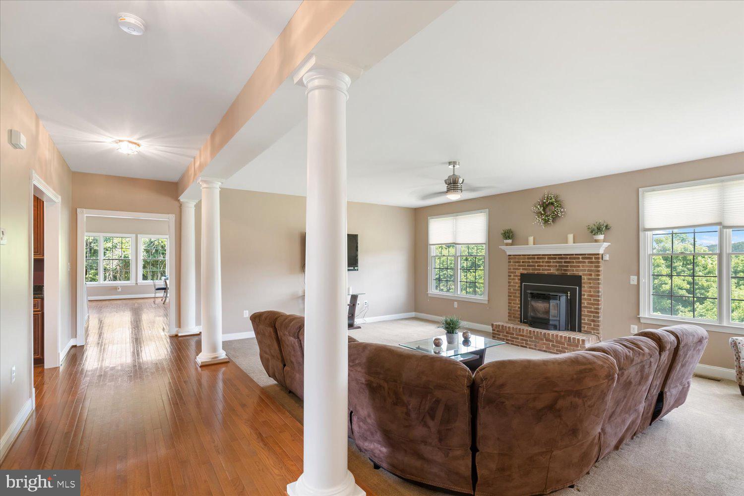 2403 Trinity Place Fallston, MD 21047 - Photo 18 of 95 Family Room With Fireplace