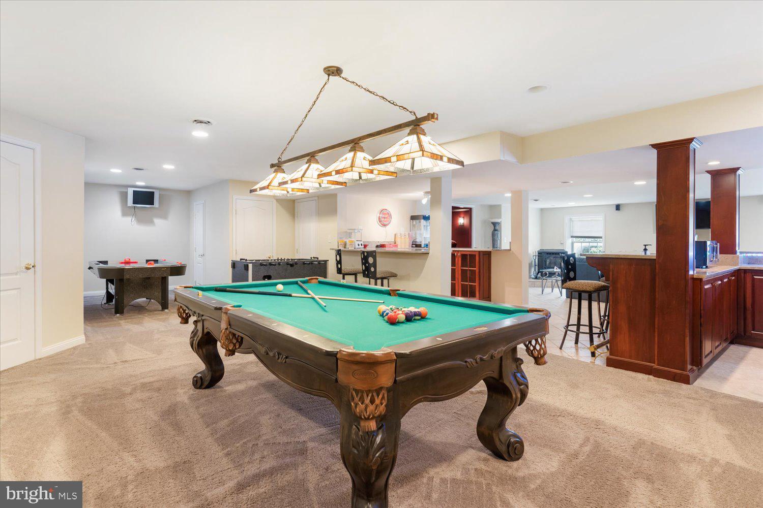 2403 Trinity Place Fallston, MD 21047 - Photo 54 of 95 Fully Finished Basement With Entertainment Room