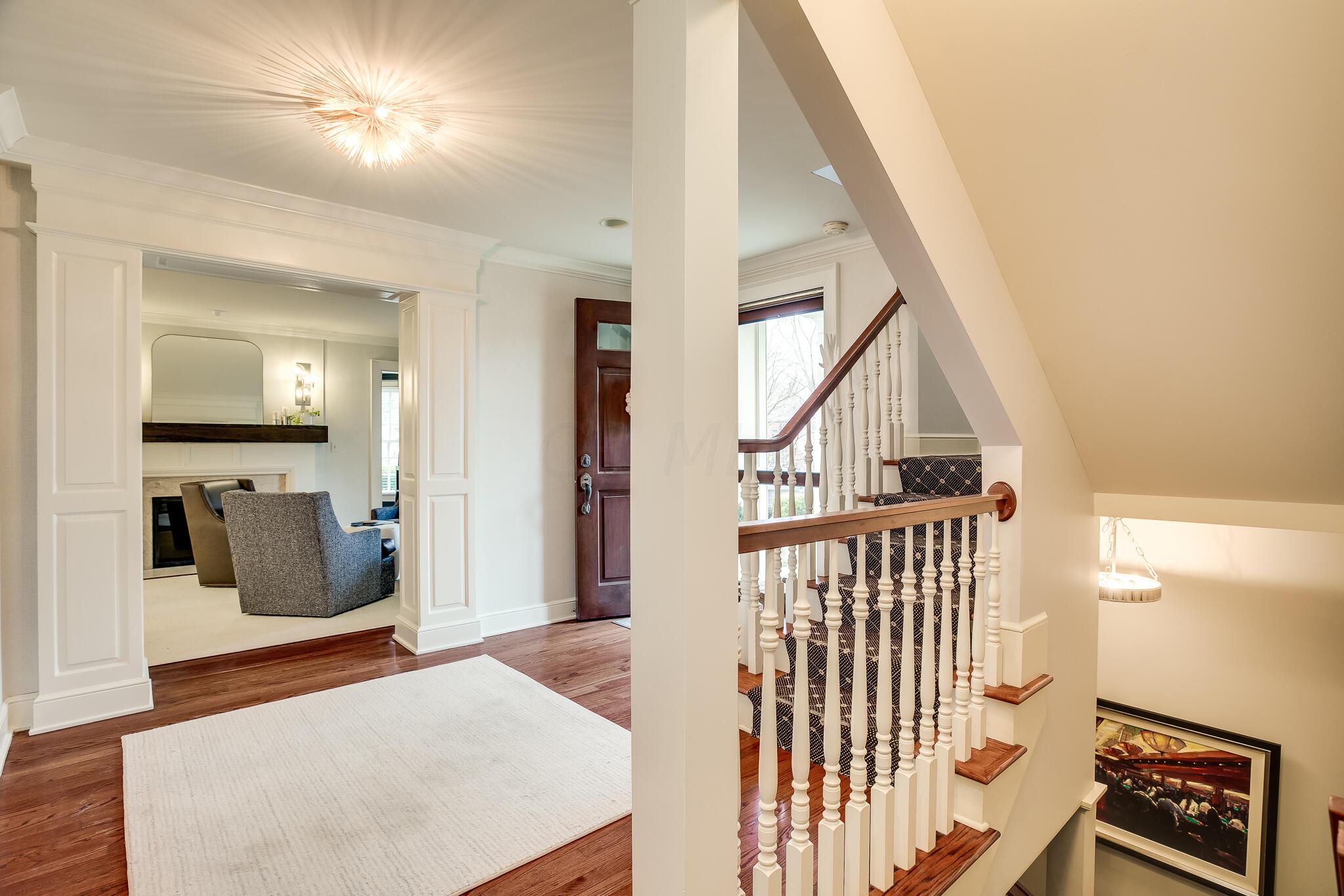 2252 Tremont Road Columbus, OH 43221 - Photo 43 of 97 Remodeled open staircase leading to basement