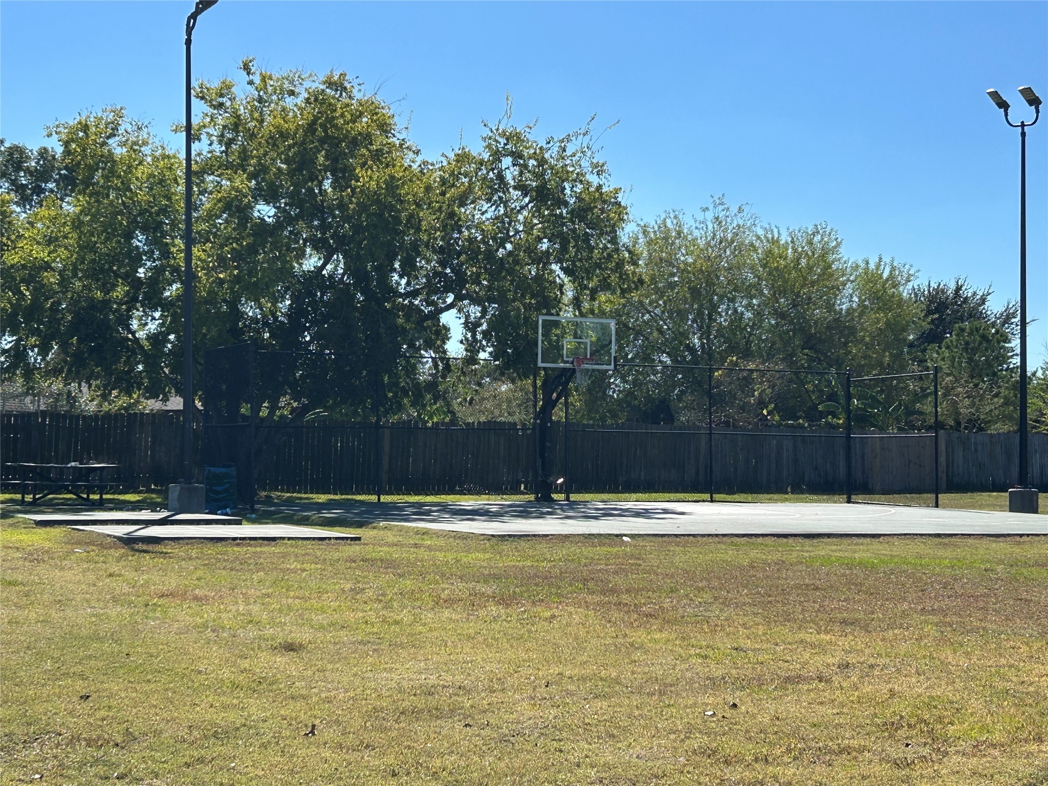 8523 Riverside Walk Lane Houston, TX 77064 - Photo 22 of 24 a view of a swimming pool with lawn chairs
