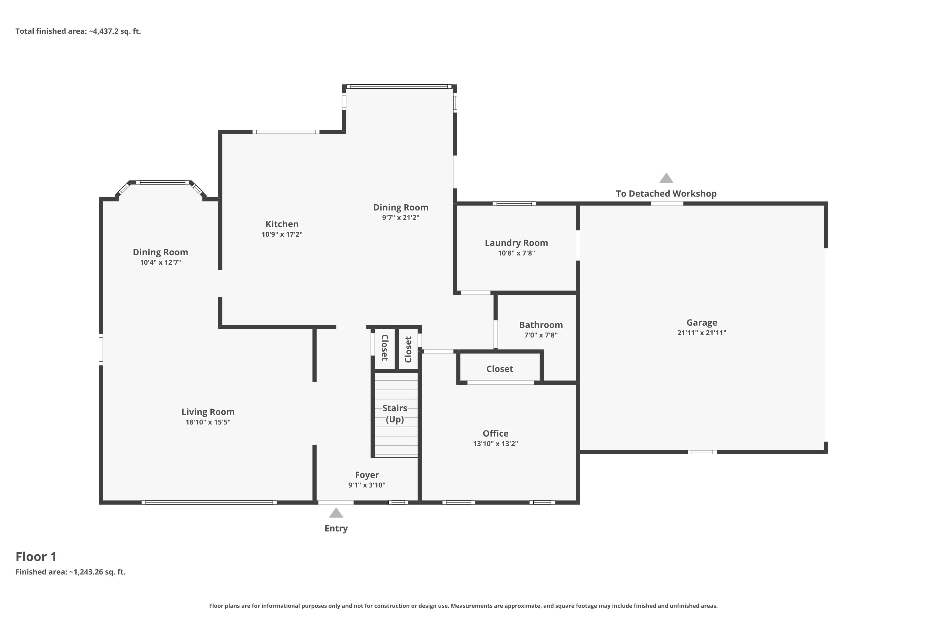 39 East Valley View Road Ashland, OR 97520 - Photo 71 of 73 Main Floor | Floor 1