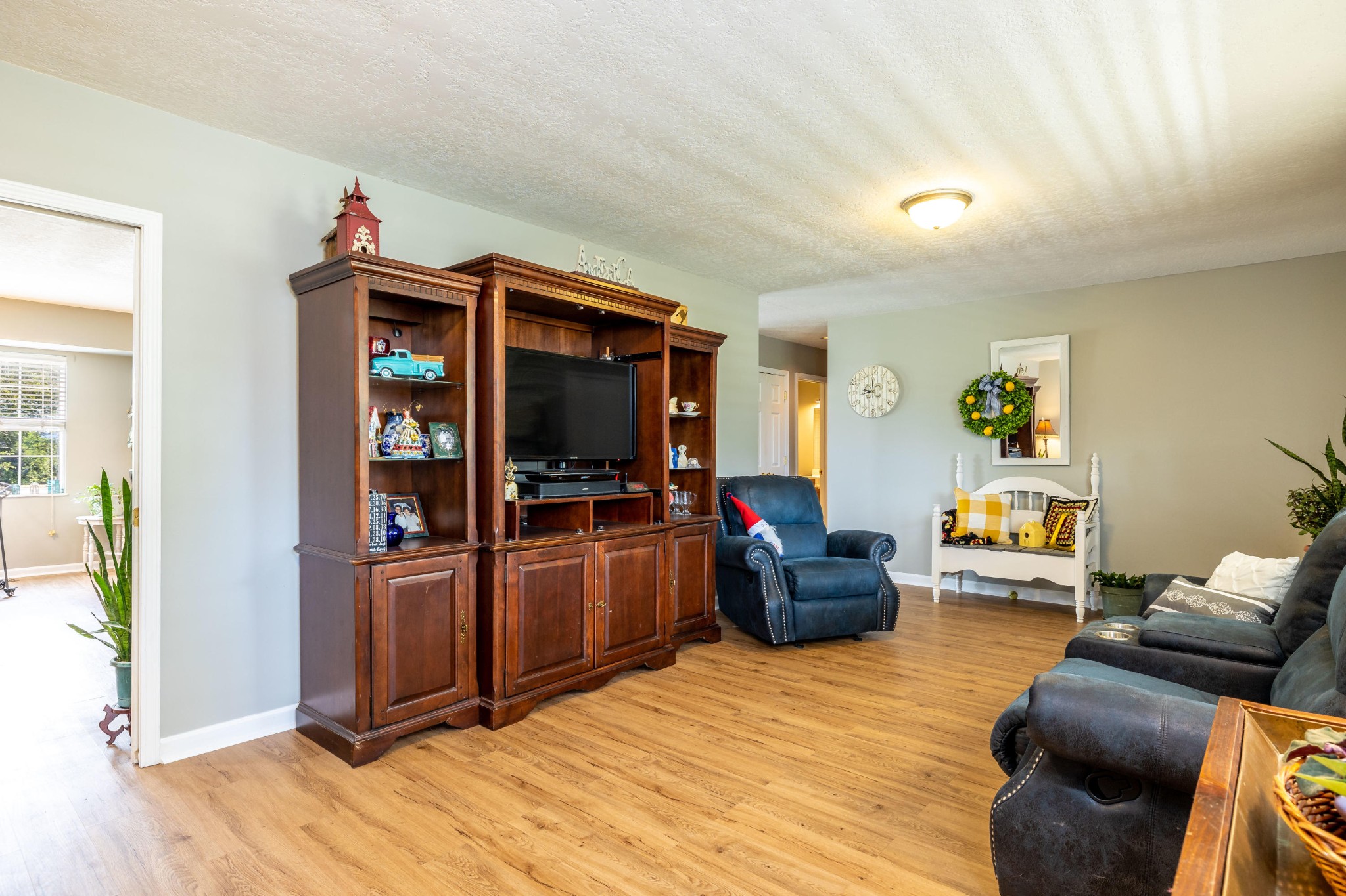 442 Wilaway Road Maryville, TN 37801 - Photo 9 of 37 a living room with furniture and a flat screen tv