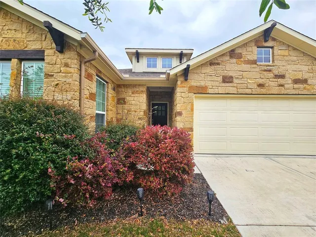 a view of a house with a small space