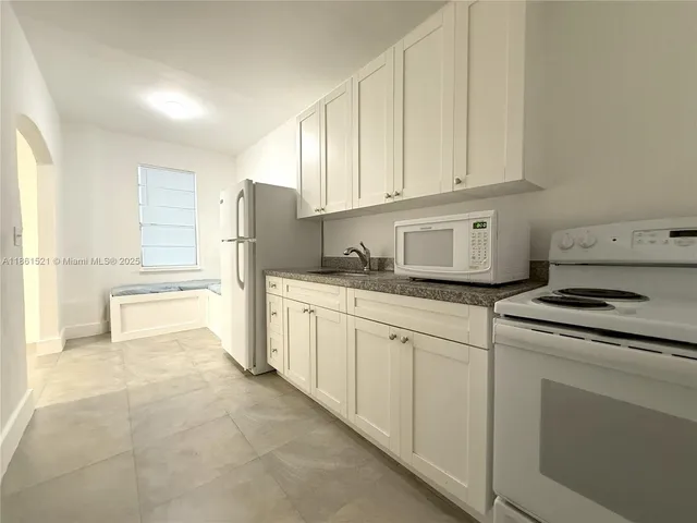 an empty room with a natural light