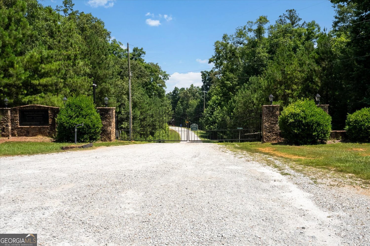 0 Hornets Bridge Road Elberton, GA 30635 - Photo 4 of 10 a house with trees in front of it