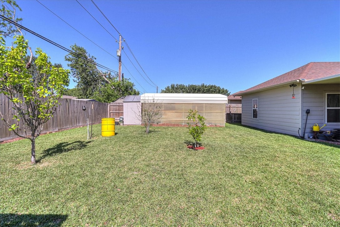 5801 Corsica Road Corpus Christi, TX 78414 - Photo 39 of 39 a view of a back yard of the house