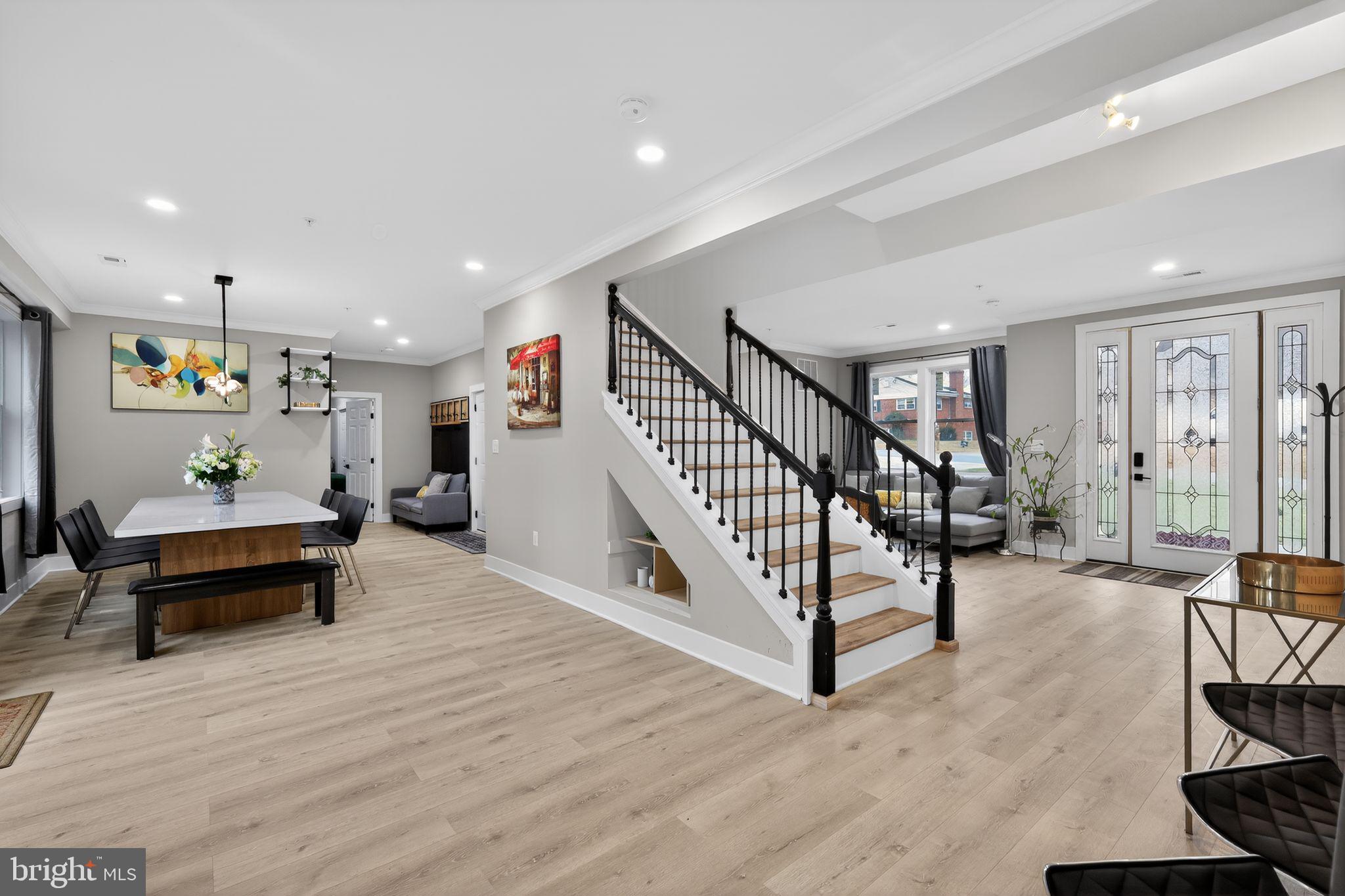 1024 Broadview Road Fort Washington, MD 20744 - Photo 27 of 52 Main floor stairwell to upstairs