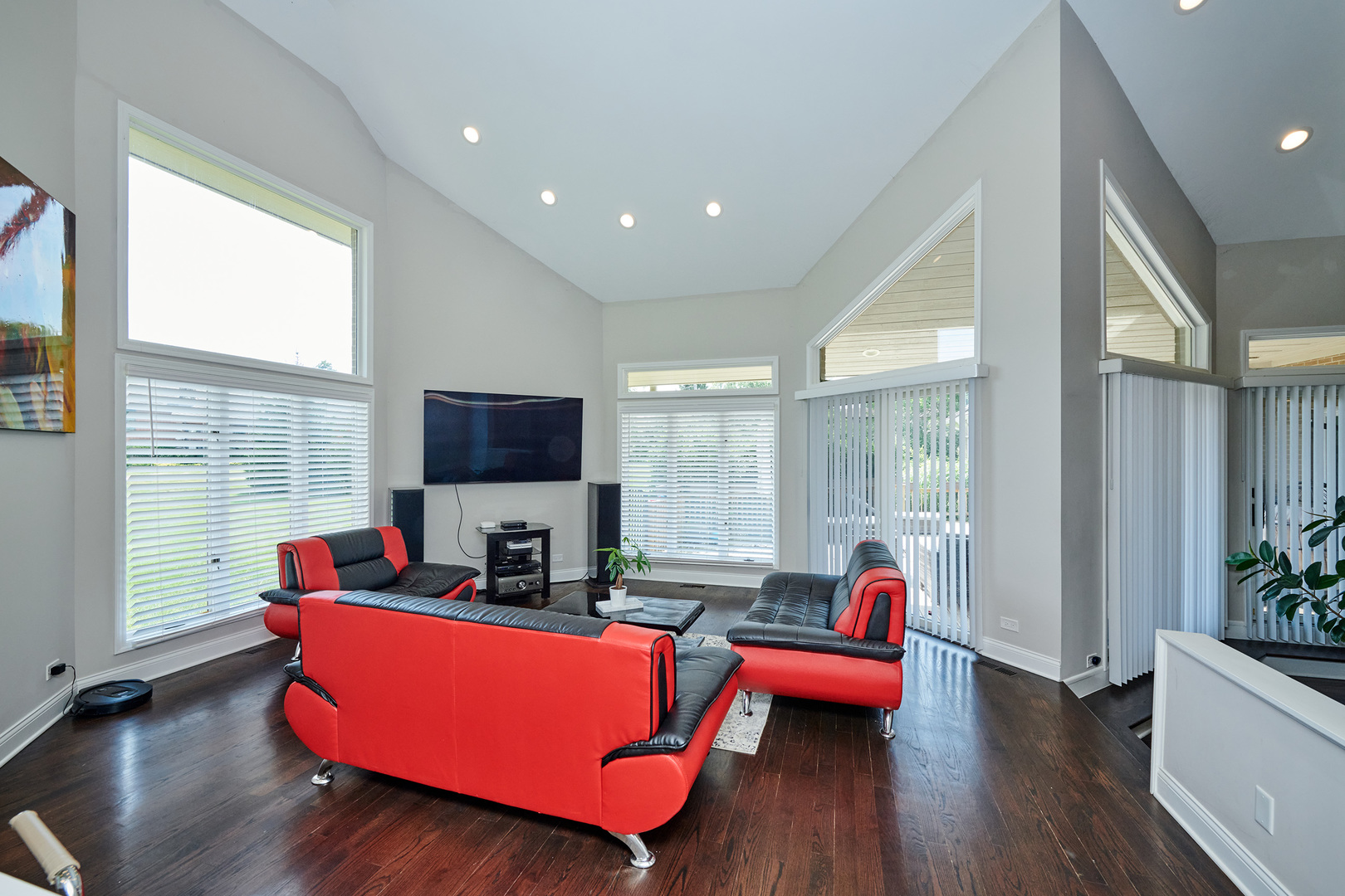 1218 Schaeffer Road Long Grove, IL 60047 - Photo 11 of 42 a living room with furniture and a flat screen tv