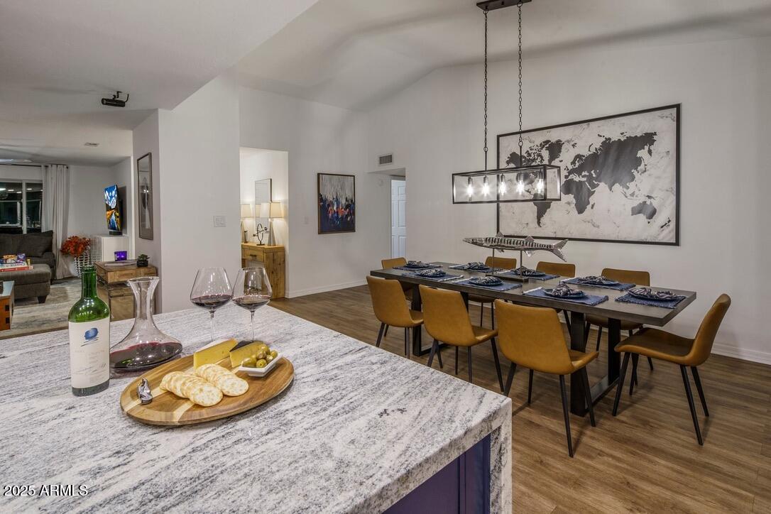 4526 East Paradise Lane Phoenix, AZ 85032 - Photo 14 of 48 a view of a dining room with furniture