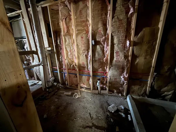 a view of storage and utility room