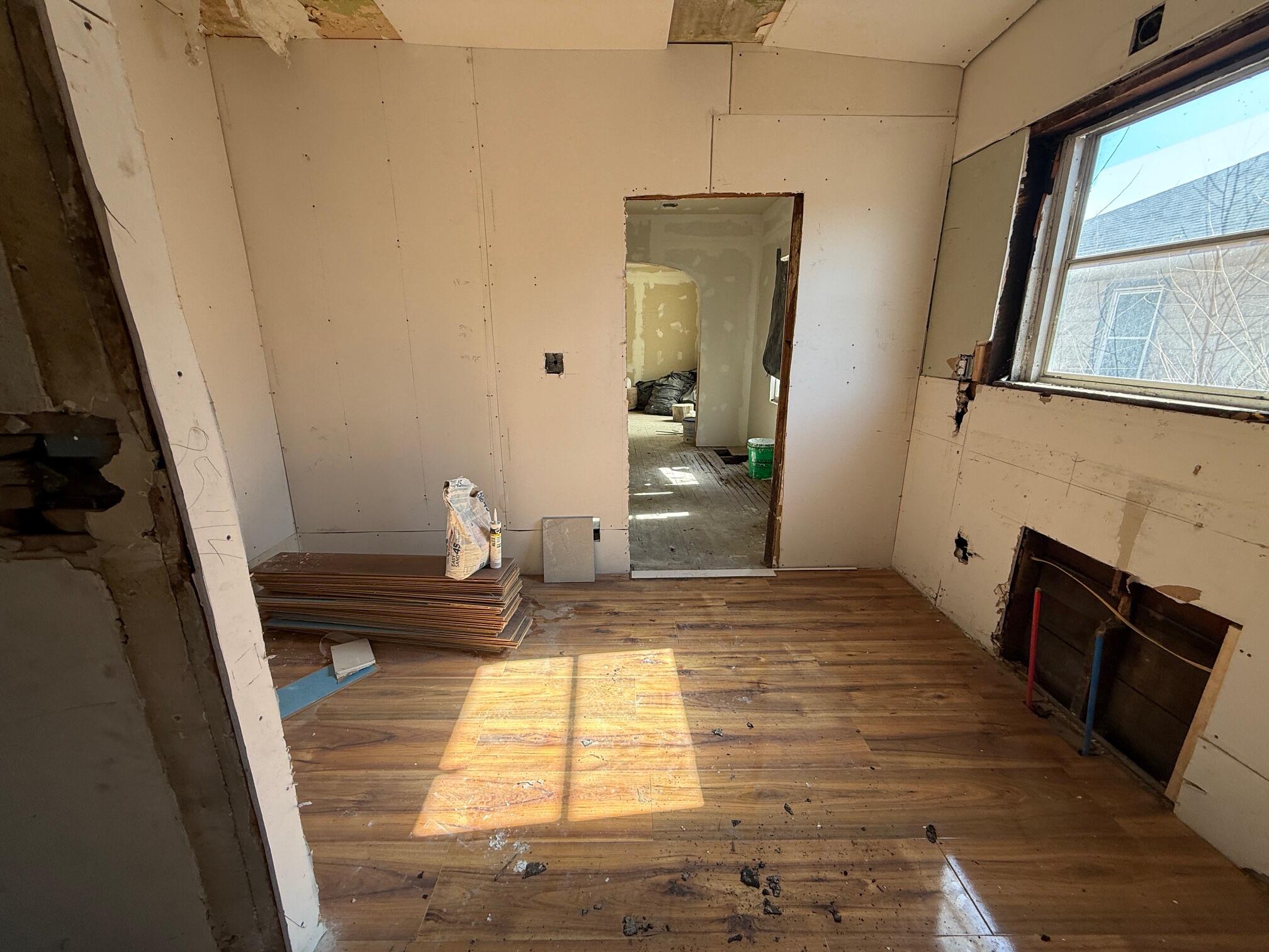 434 Pierce Street Gary, IN 46402 - Photo 5 of 12 a bathroom with a sink and a mirror