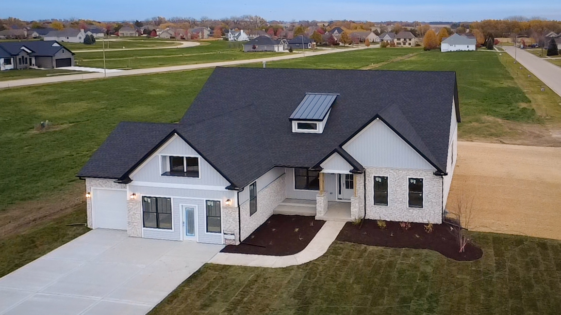 1S980 Deerpath Road Batavia, IL 60510 - Photo 2 of 43 an aerial view of a house with garden