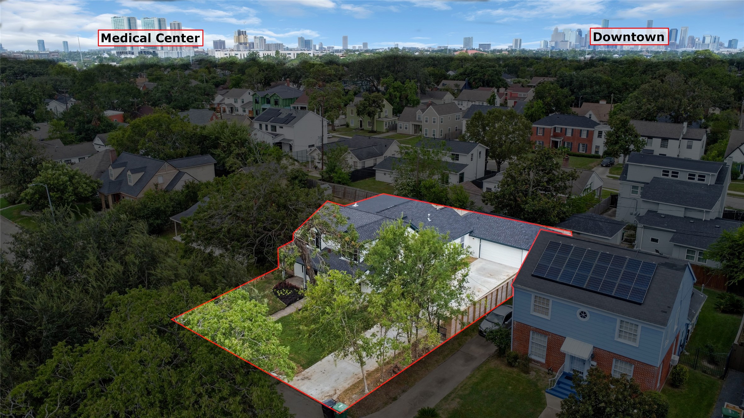 3343 Tampa Street Houston, TX 77021 - Photo 41 of 41 an aerial view of a house