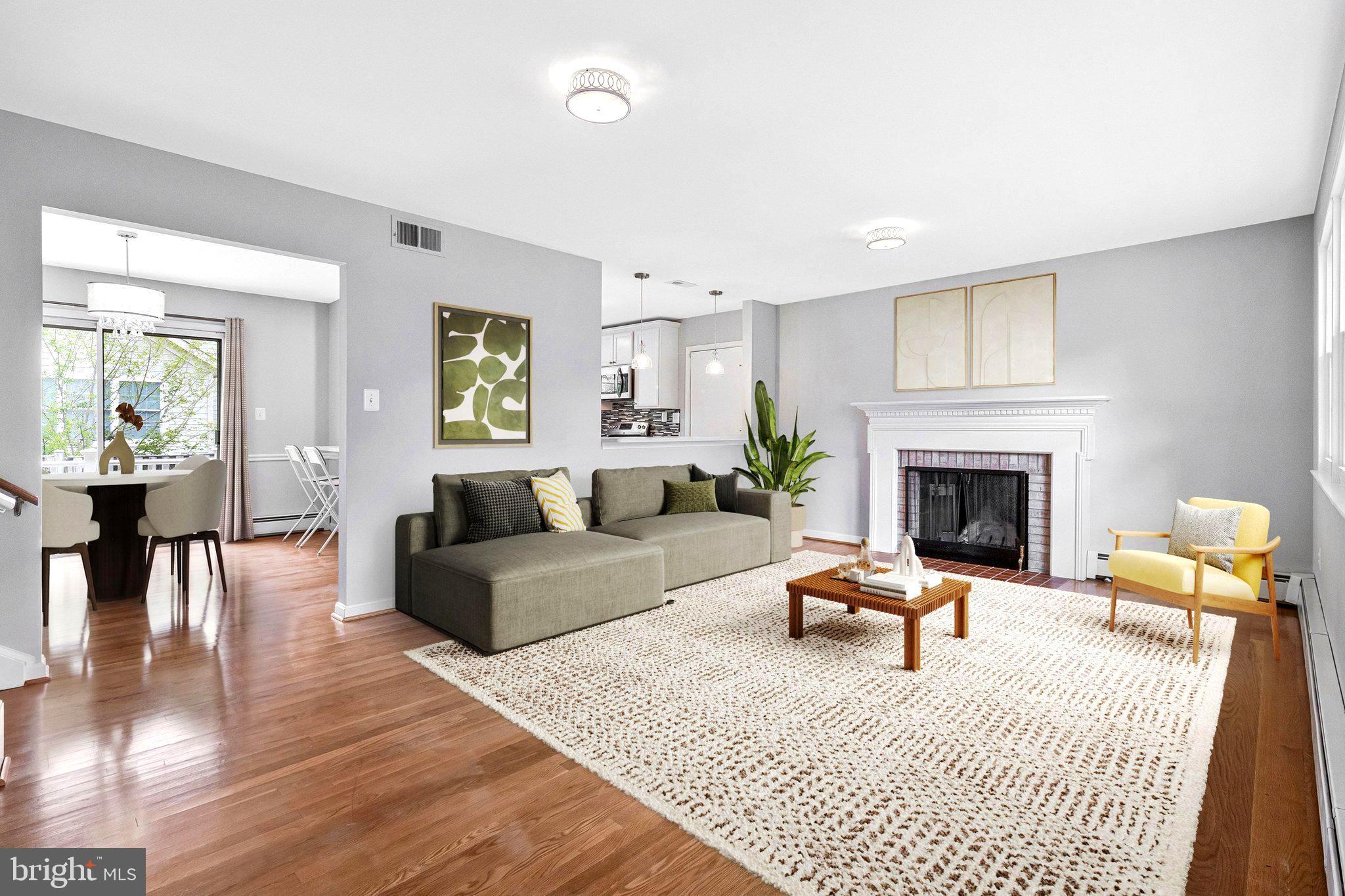 6450 Old Chesterbrook Road McLean, VA 22101 - Photo 3 of 46 Living Room - Staged