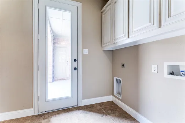 a view of empty room